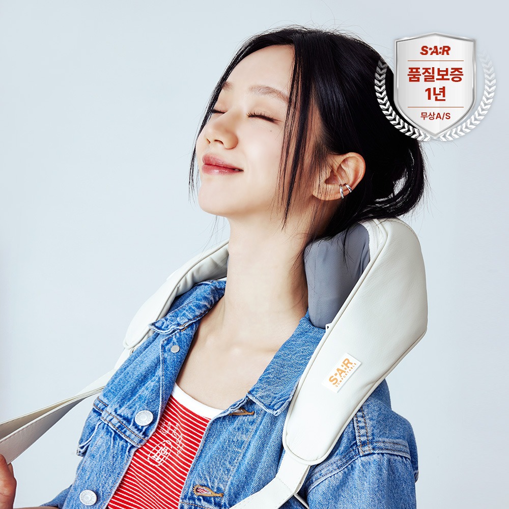 혜리 스파알 포터블 목 어깨 마사지기_블랙 라벨 2400